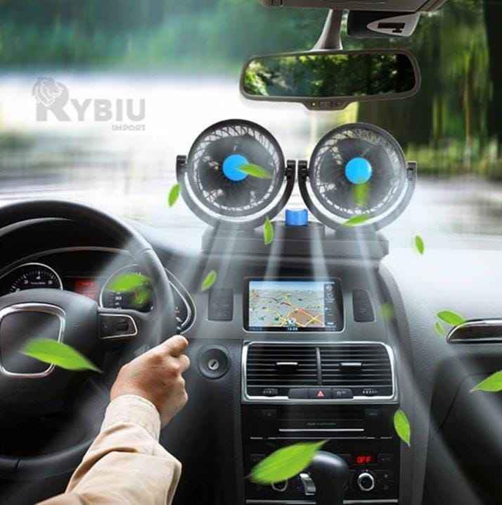 VENTILADOR DOBLE PARA AUTO