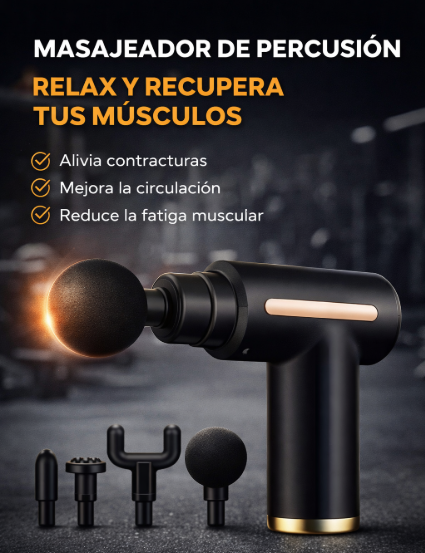 MASAJEADOR DE PERCUSION PROFESIONAL